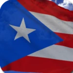 3d puerto rico flag lwp android application logo